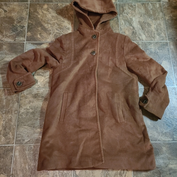 JONES NEW YORK  Hooded WINTER  Coat - Picture 1 of 9